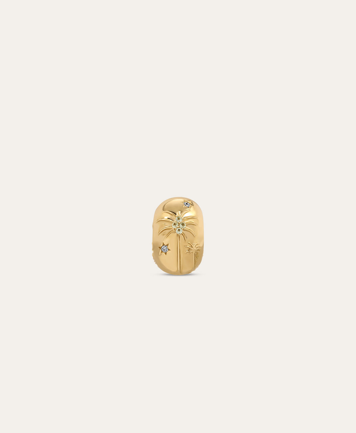 One of a Kind Palm Tree Big Bead