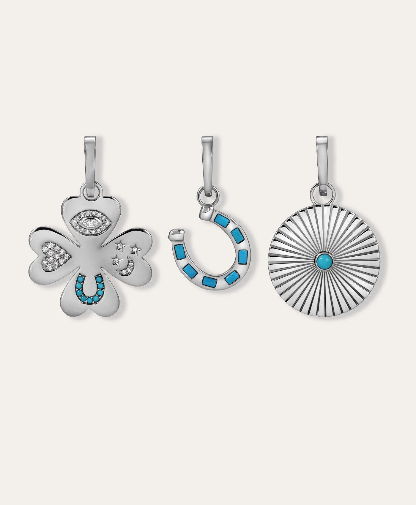 Silver Linings Hinged Charm Pack
