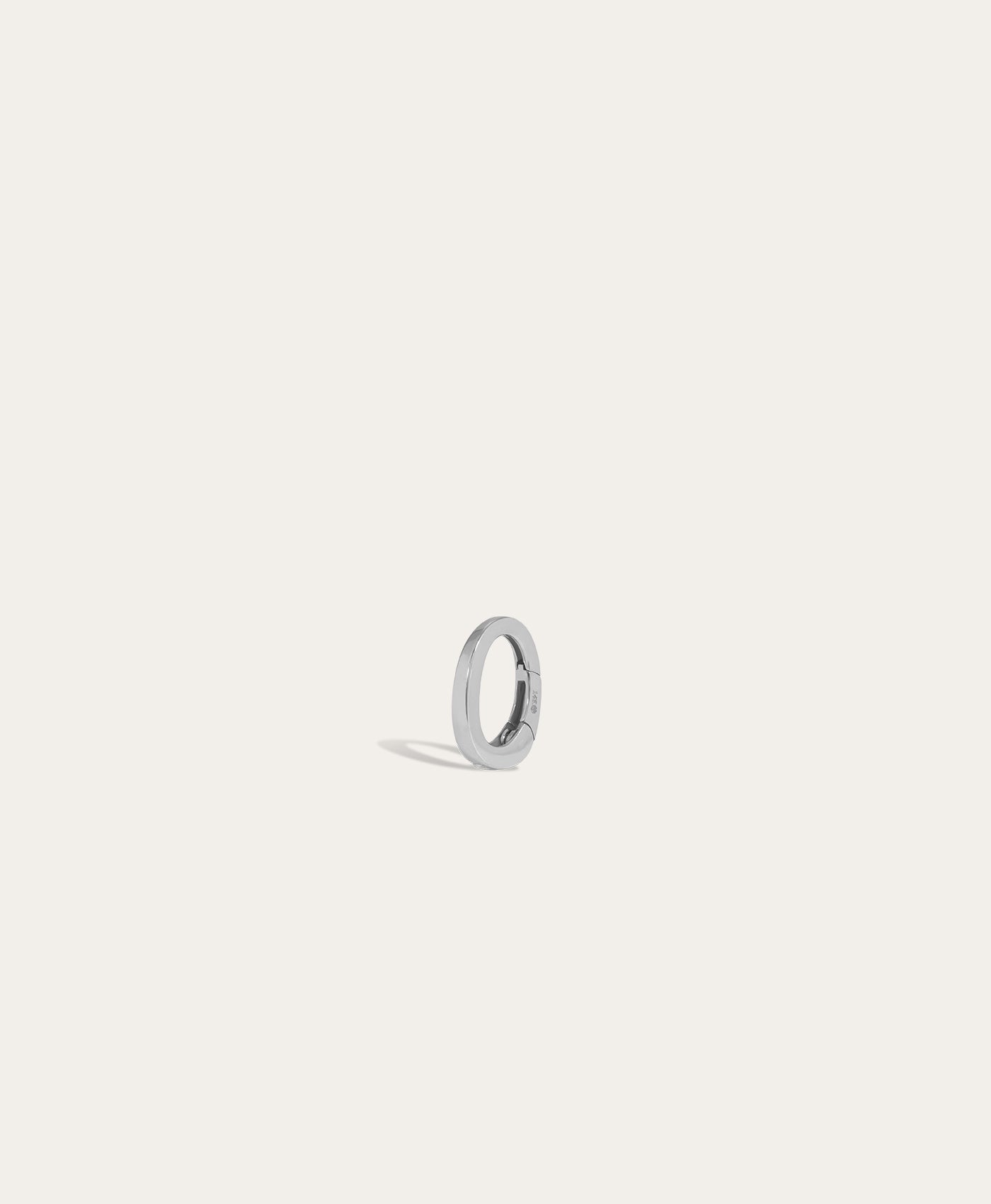 ADINA REYTER シルバー ブレスレット Oval Charm Clip in 14k Yellow Gold or Sterling Silver by Adina Reyter