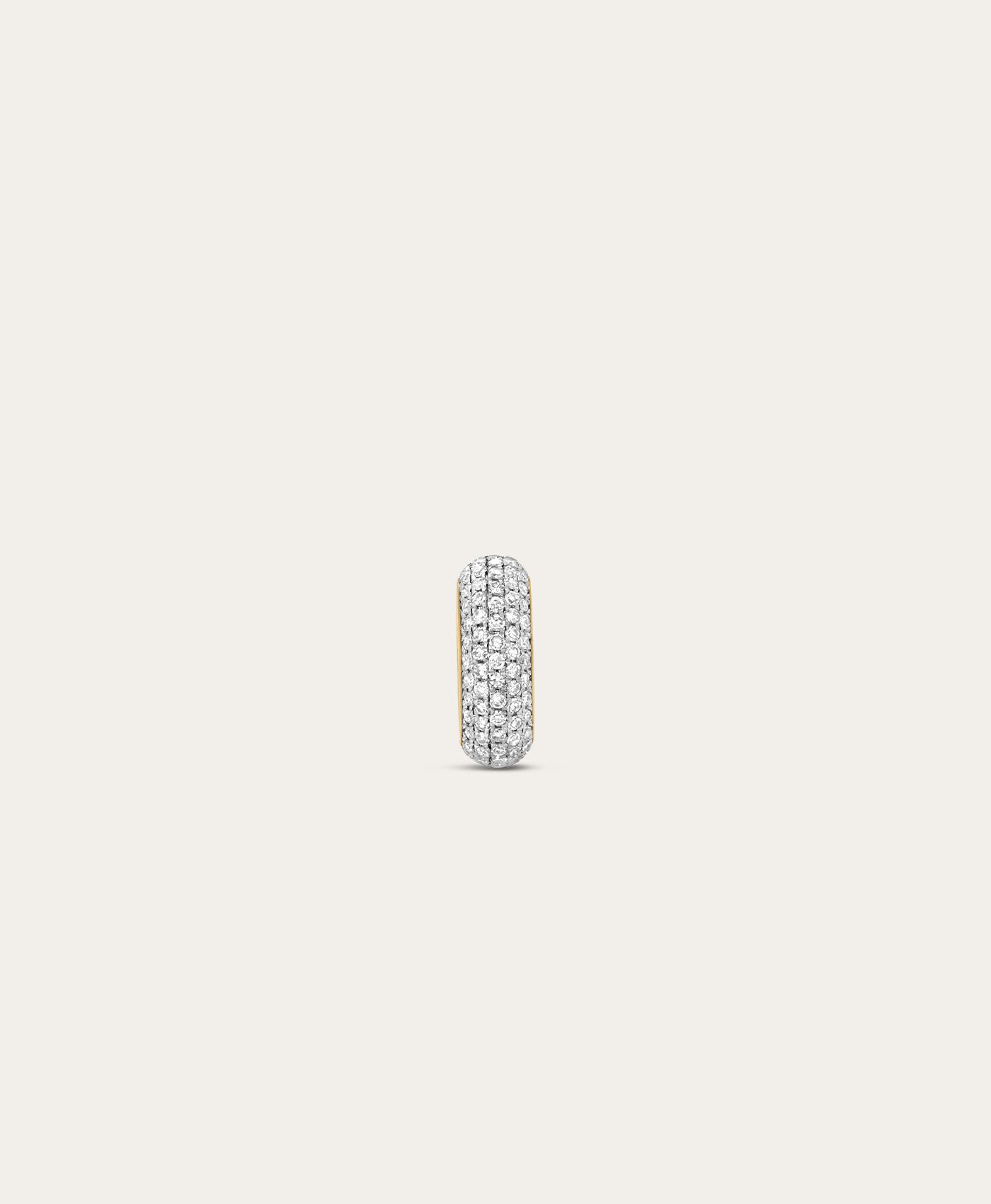Pavé Diamond Spacer Big Bead