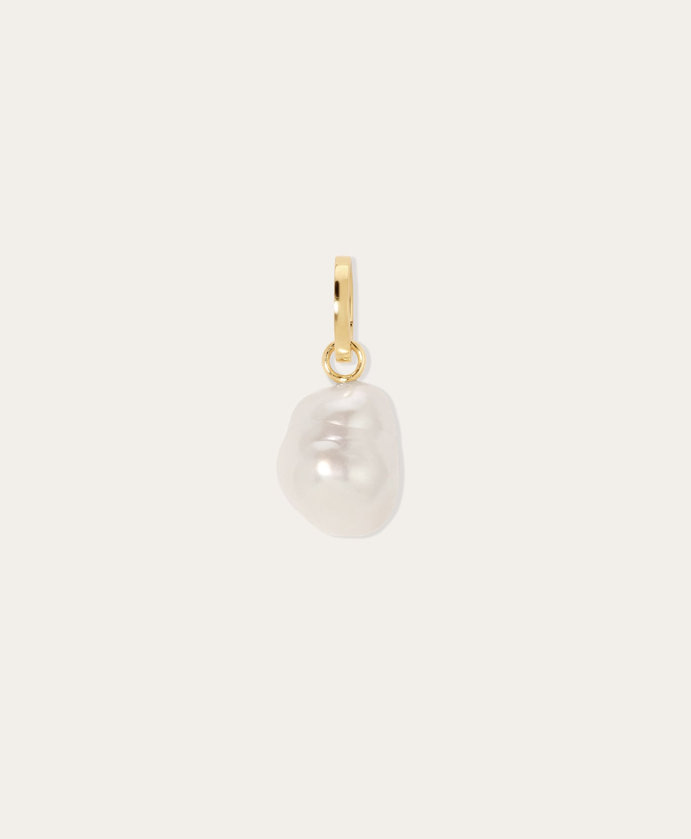 Pearl Drop Hinged Charm
