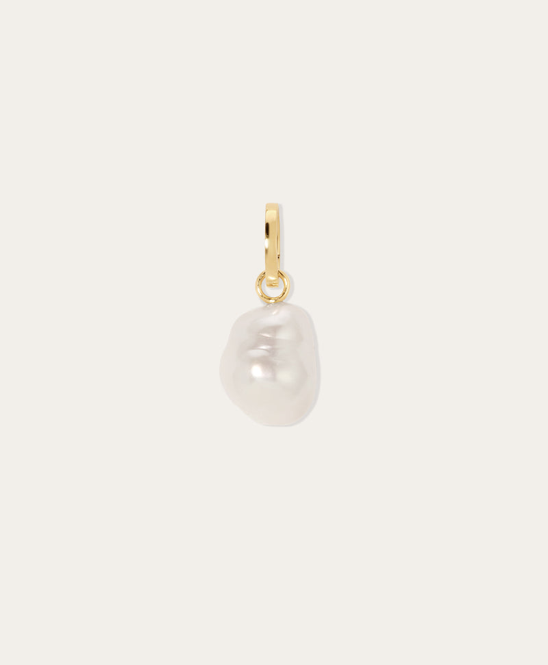 Pearl Drop Hinged Charm