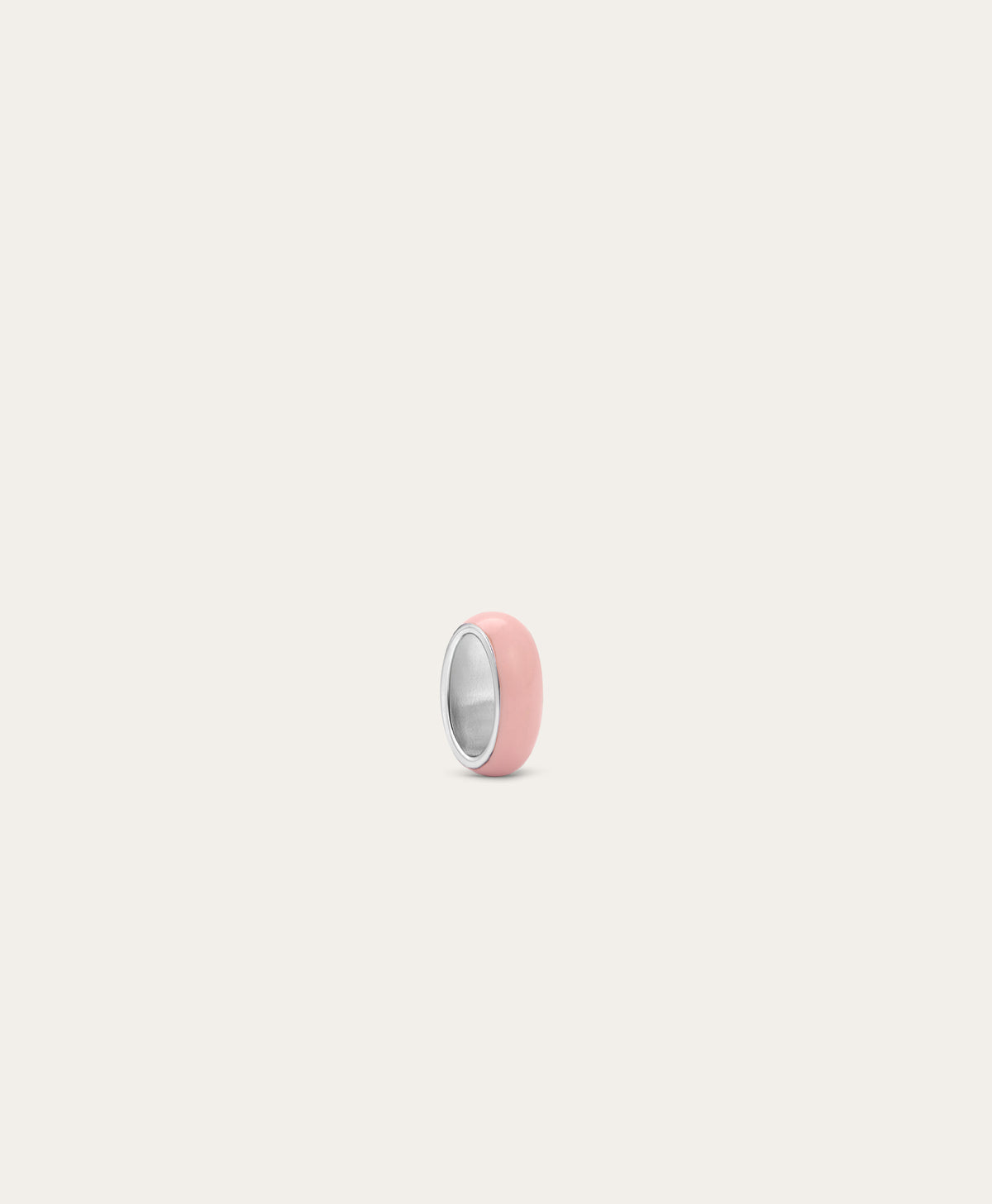 Pink Enamel Mini Bead