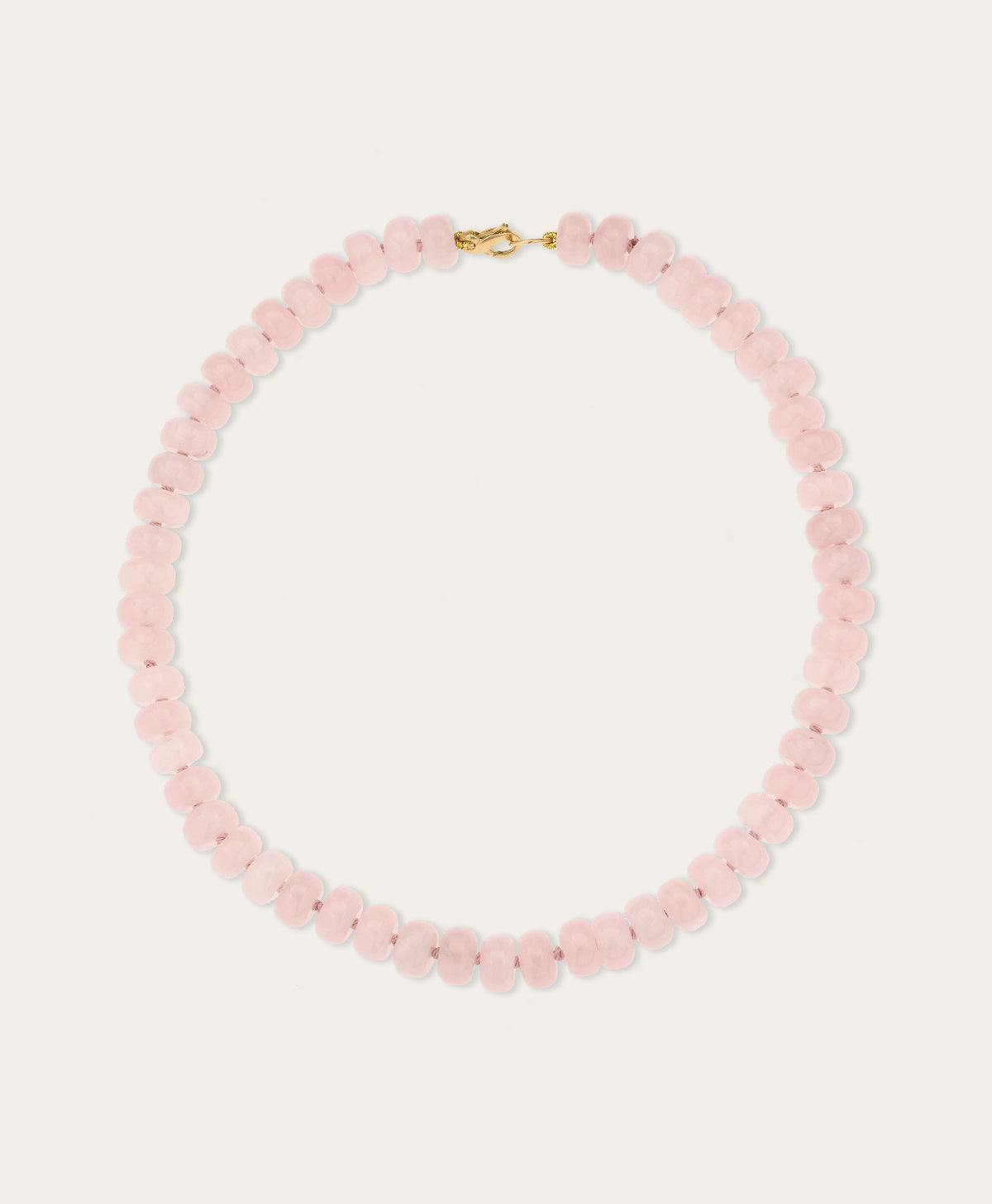 Blush Pink Gemstone Necklace