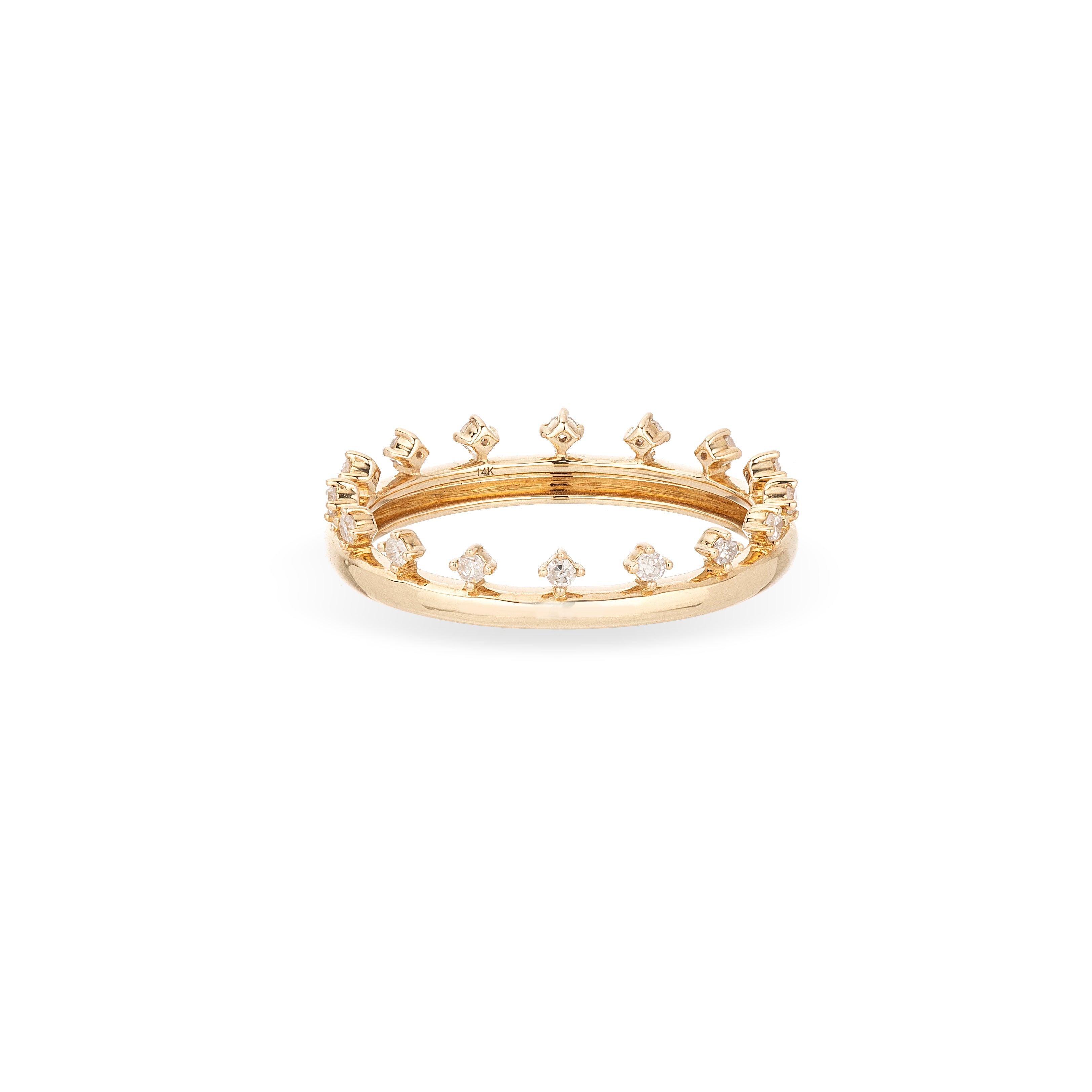 Tiara eternity deals diamond ring