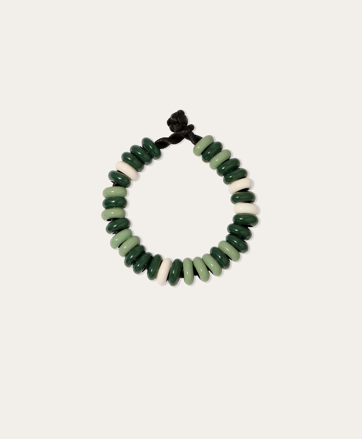 Rugby Stripes Big Bead Bracelet