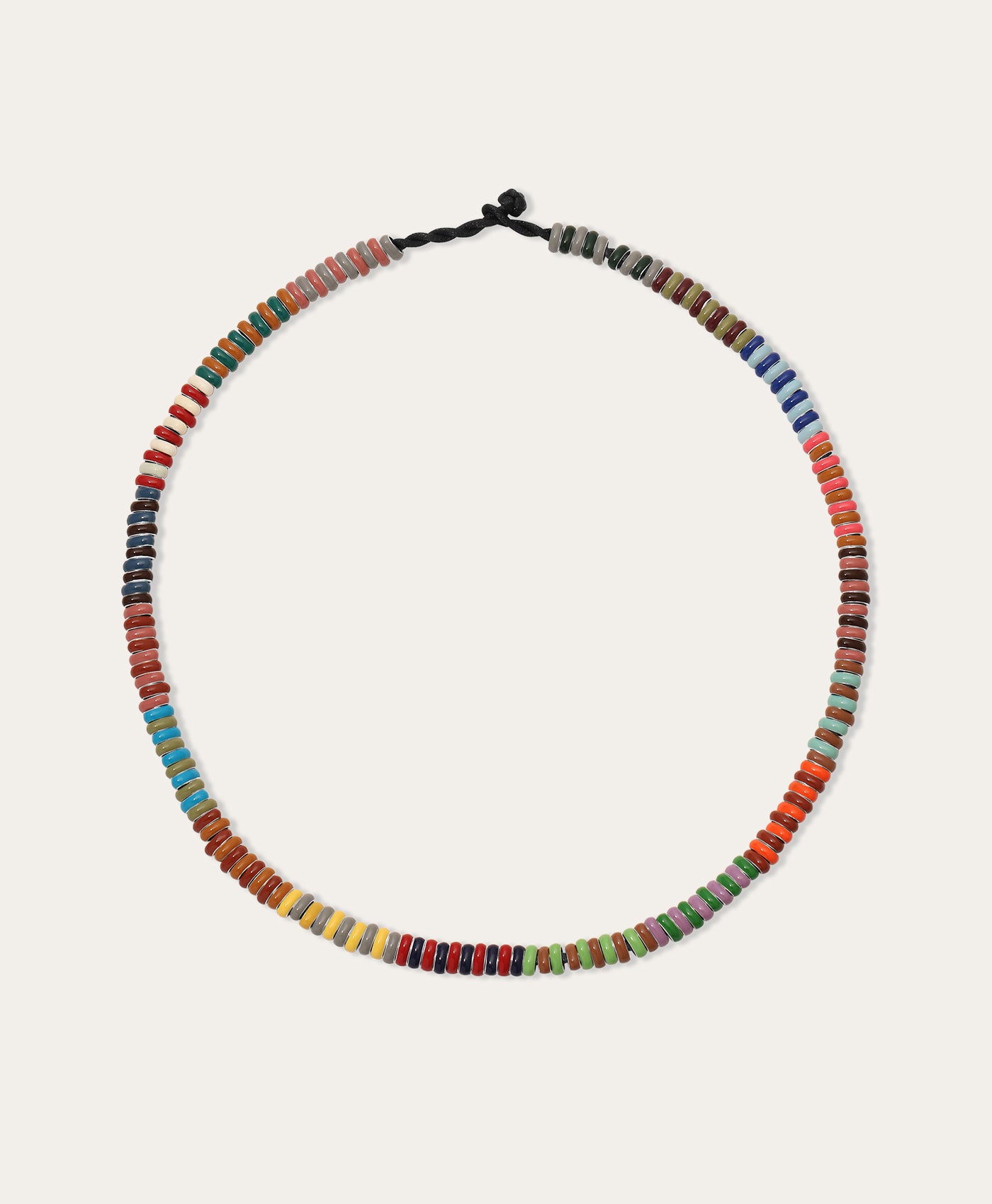 Runway Stripes Mini Bead Necklace