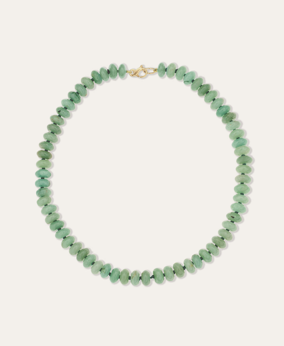 Sage Green Gemstone Necklace