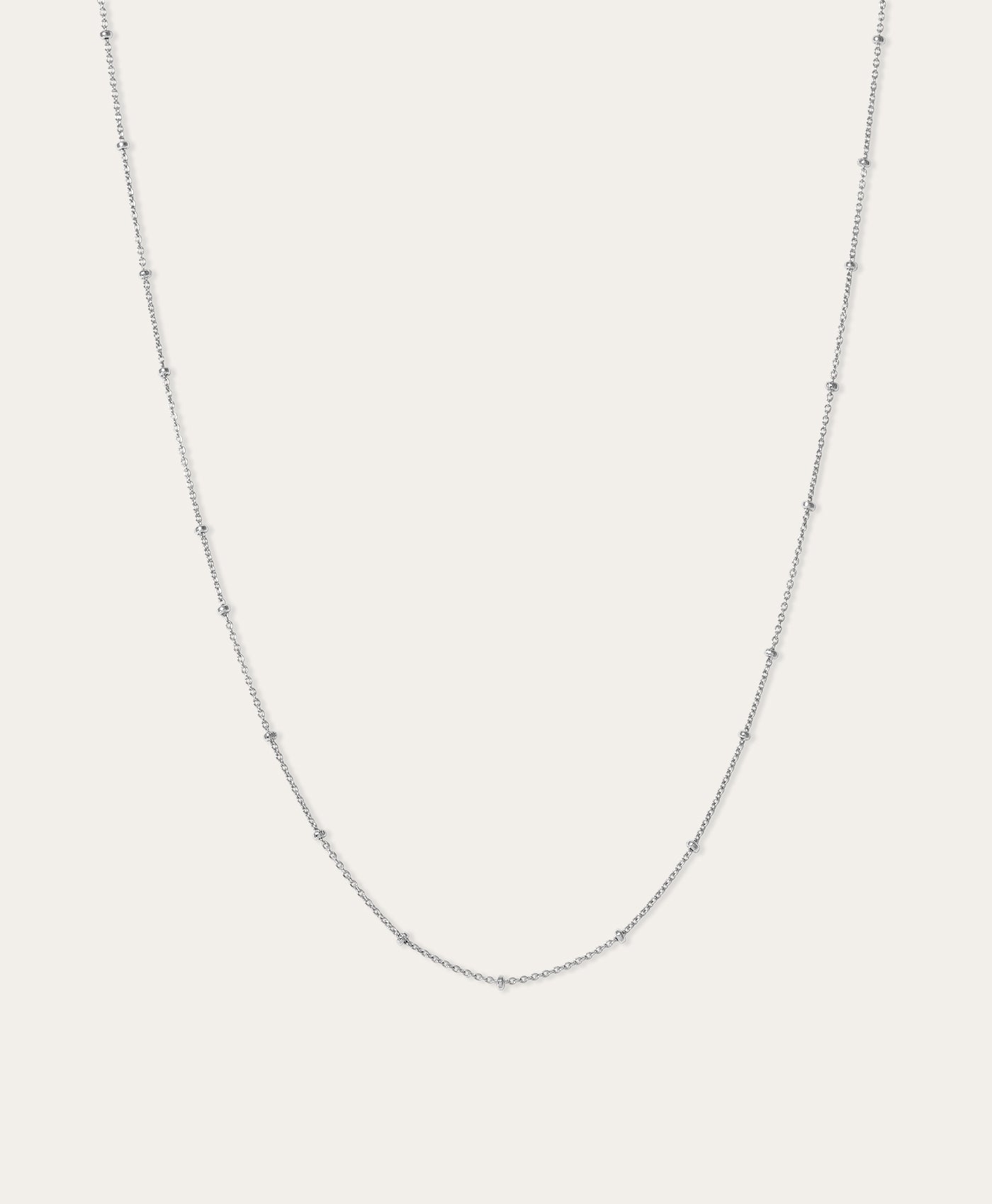 Saturn Chain Necklace in Sterling Silver