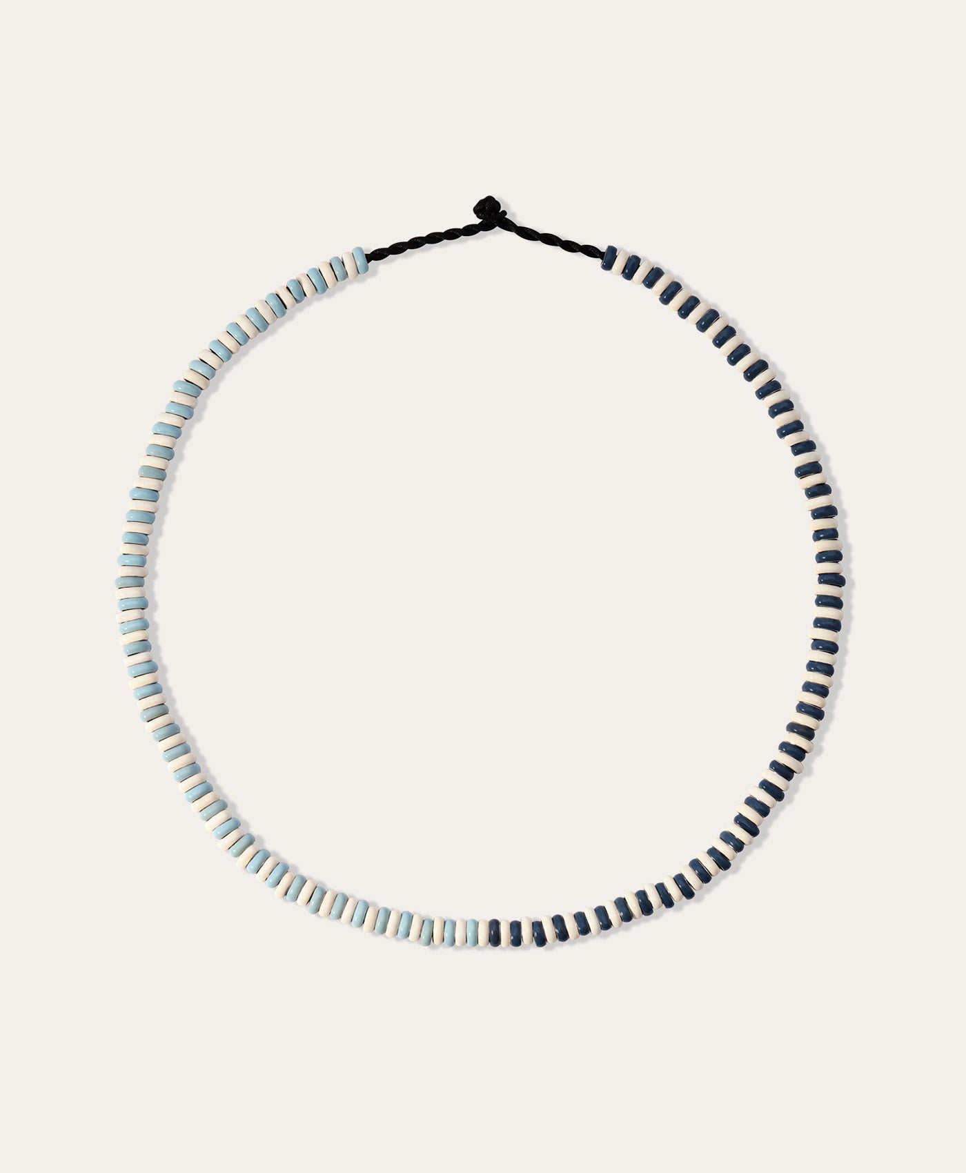 Seaside Stripes Mini Bead Necklace