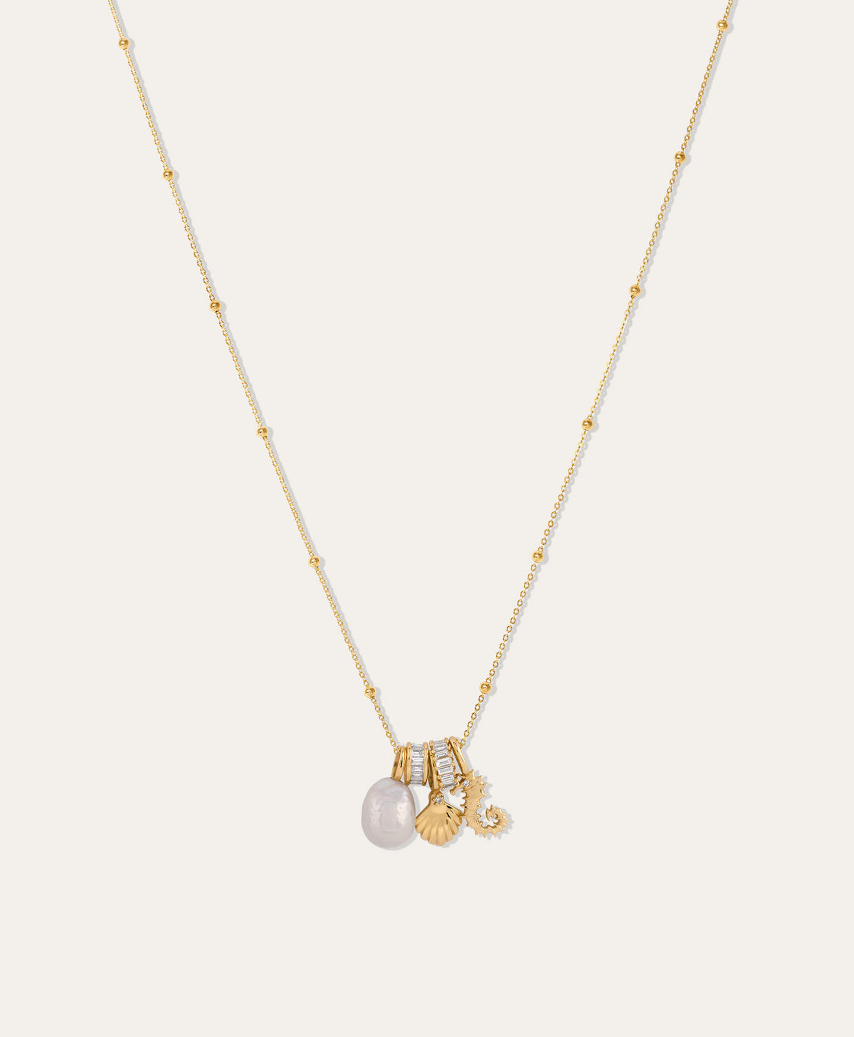 She Sells Seashells Diamond Rager Necklace