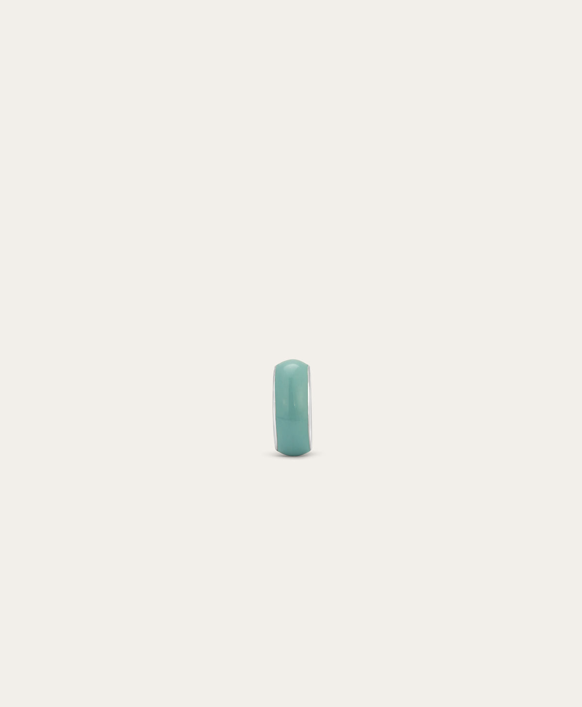 Sky Blue Enamel Mini Bead