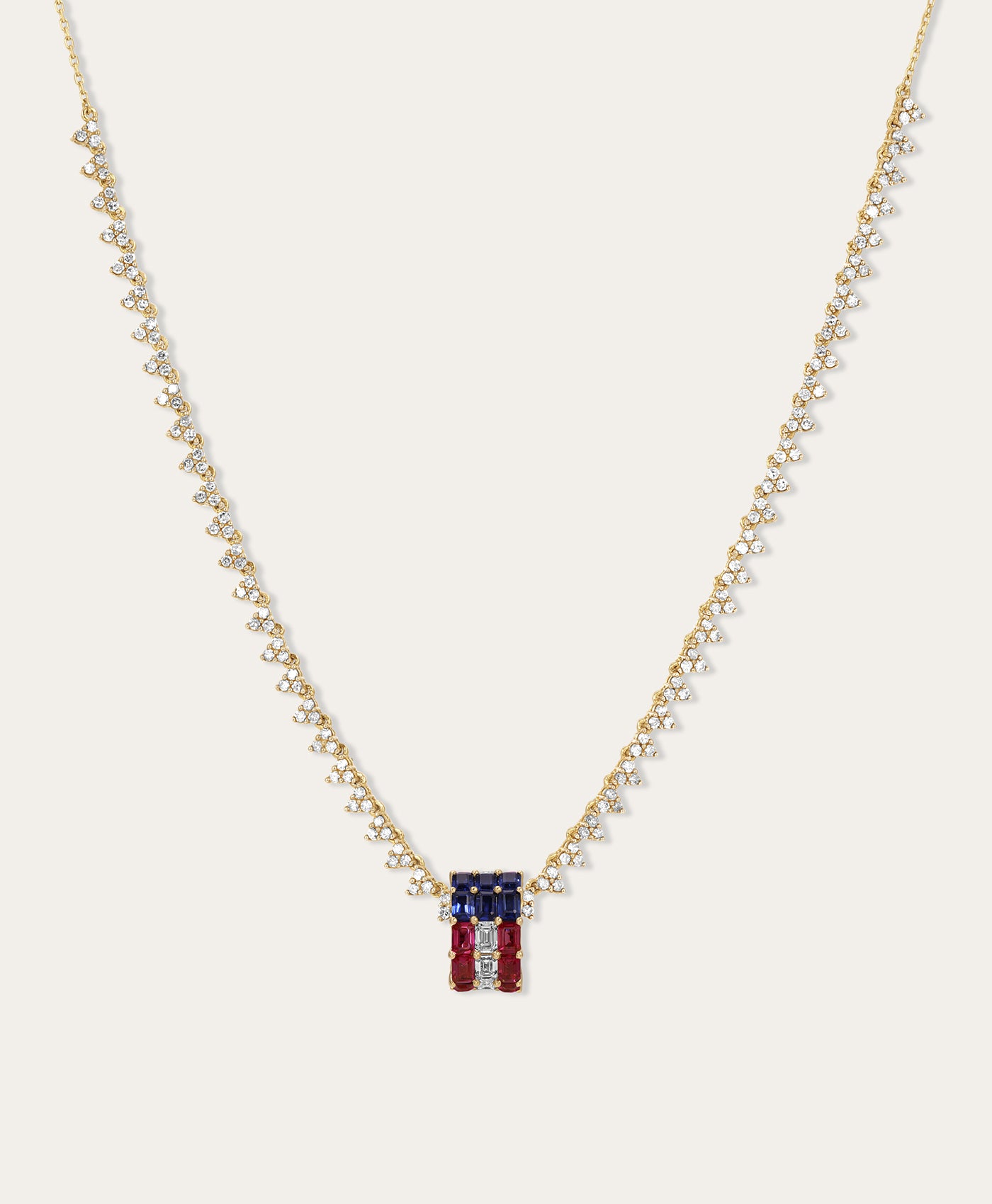 #chain_diamond-cluster-half-riviera-necklace