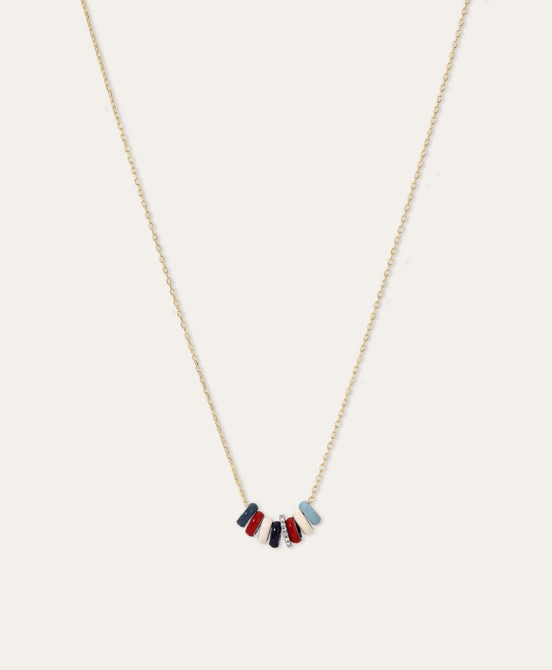 Stars and Stripes Diamond Rager Necklace