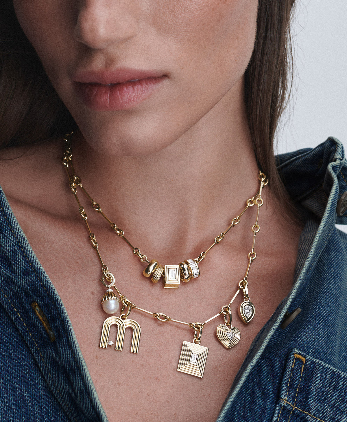 Station Chain Necklace