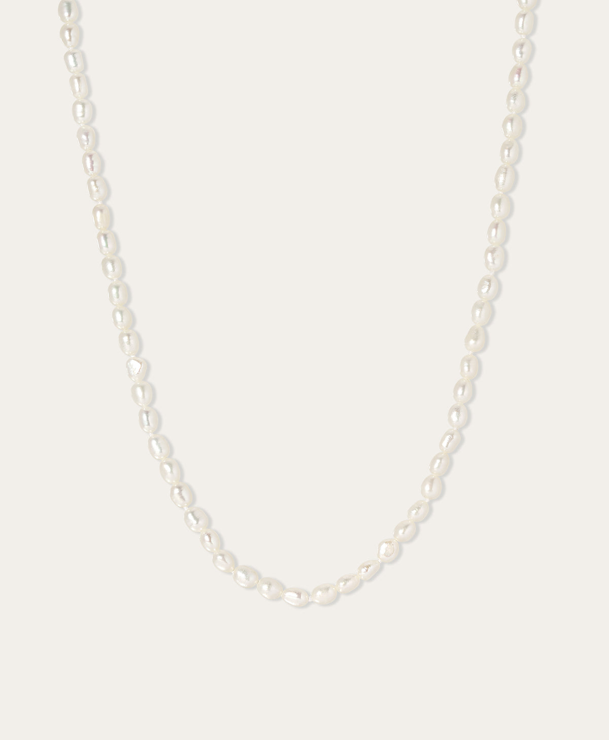 Tiny Seed Pearl Necklace