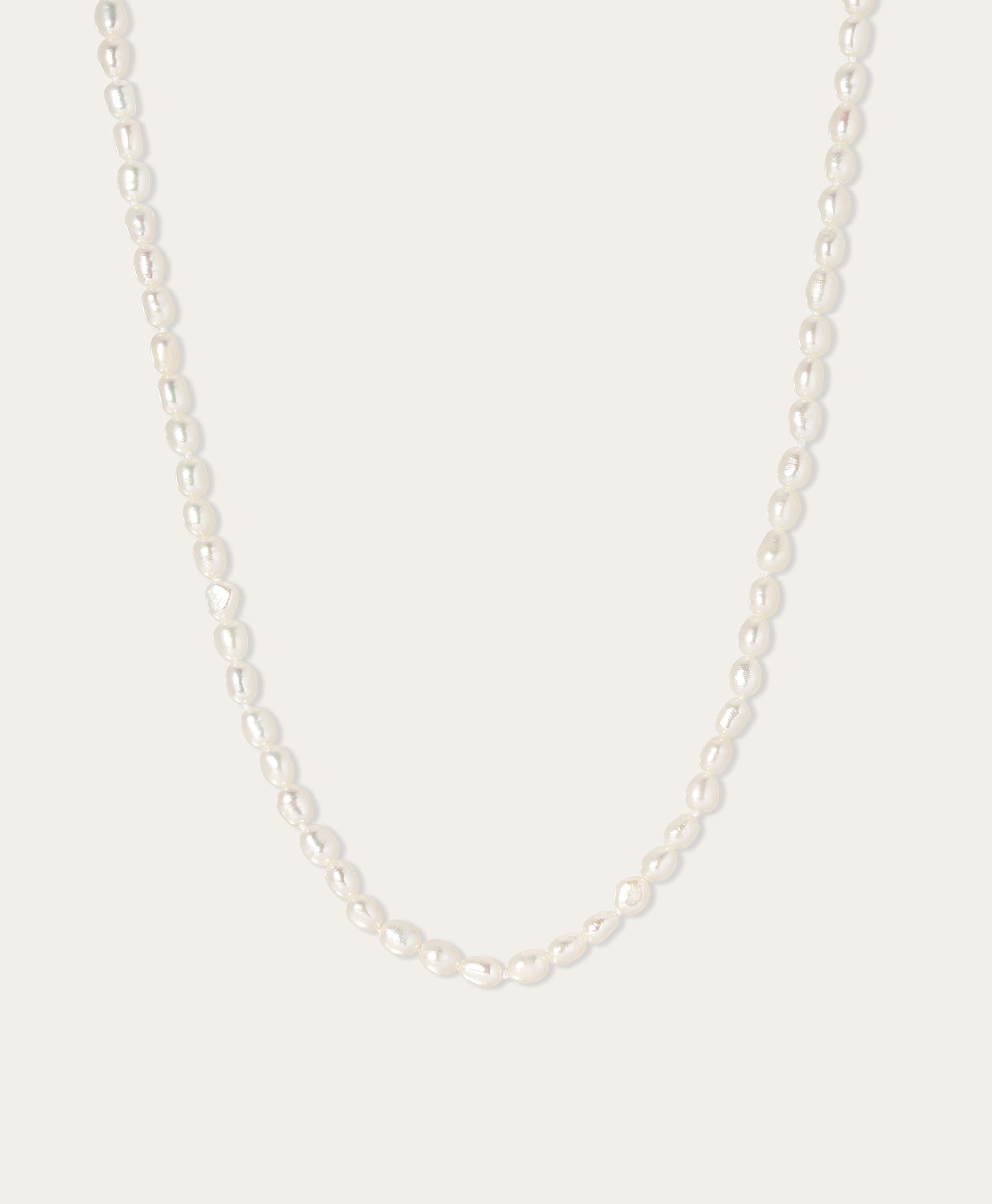 Tiny Seed Pearl Necklace