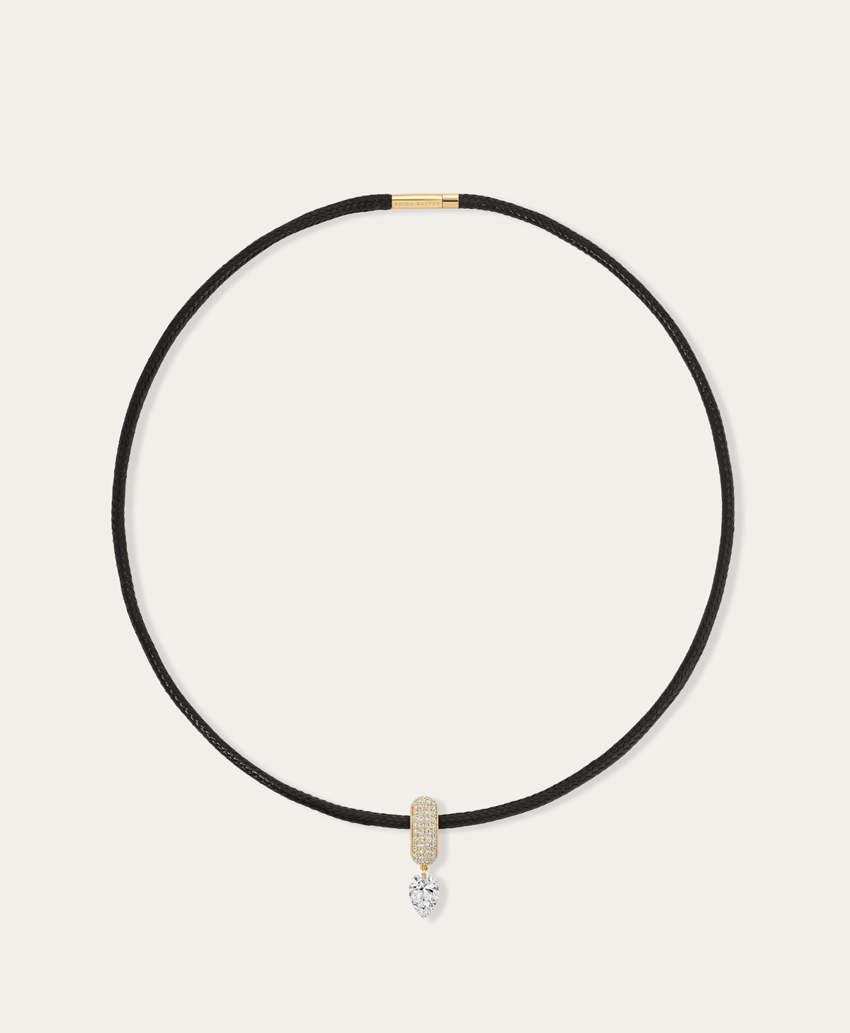 Twinkle Pavé Diamond Pear Big Bead Bead