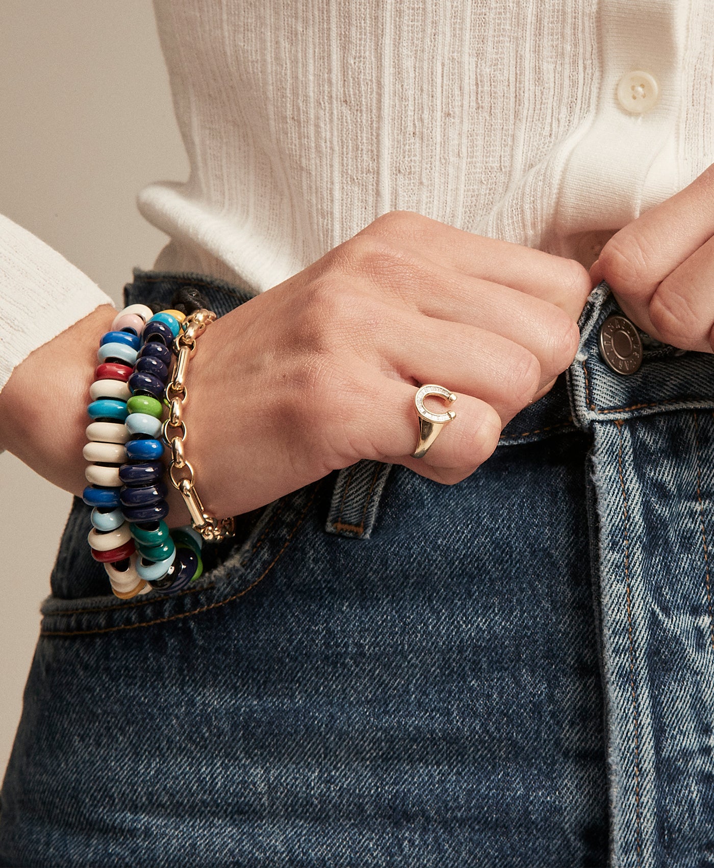 Twisted Braid Black Satin Cord Bracelet for Mini Beads