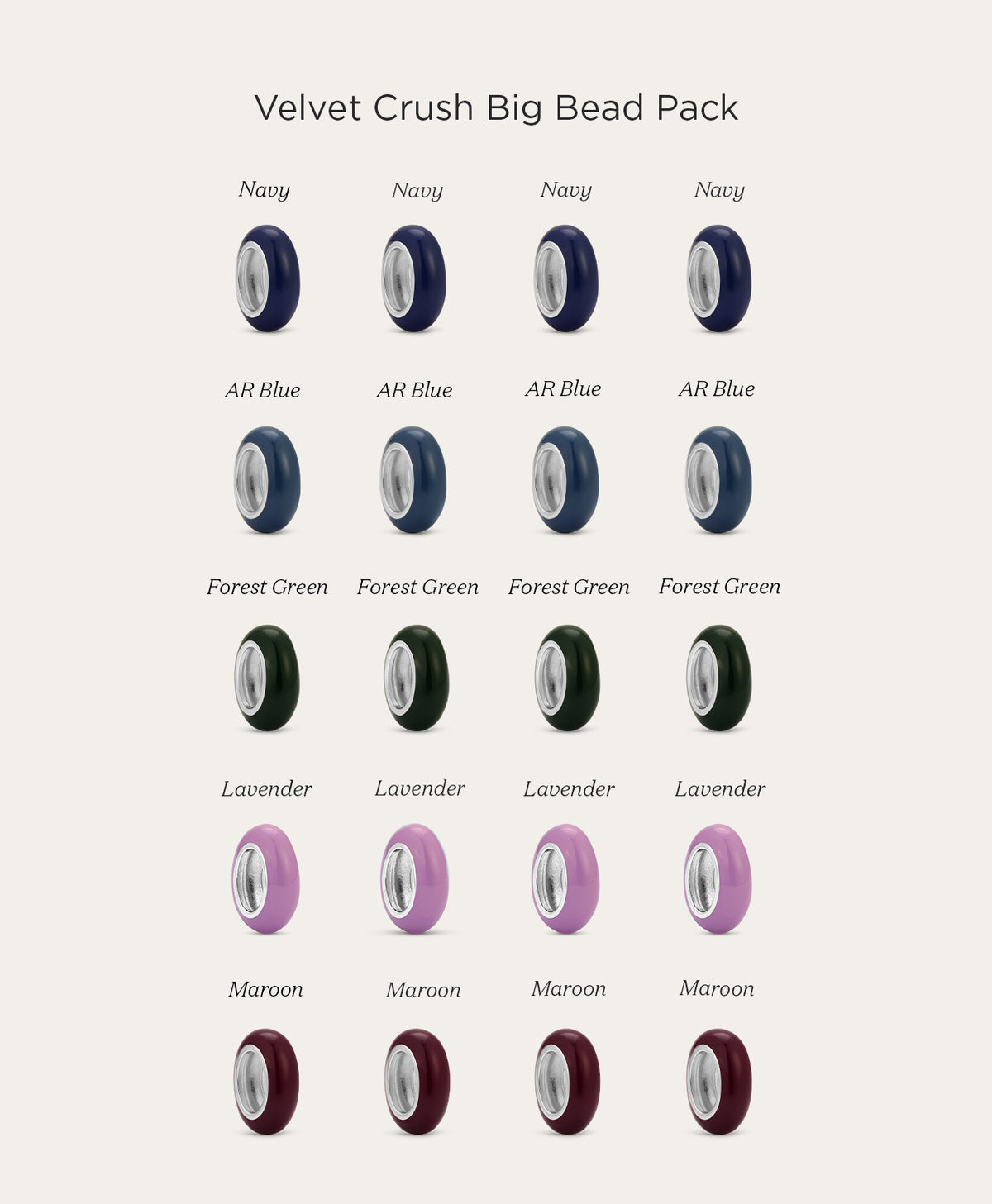Velvet Crush Big Bead Pack