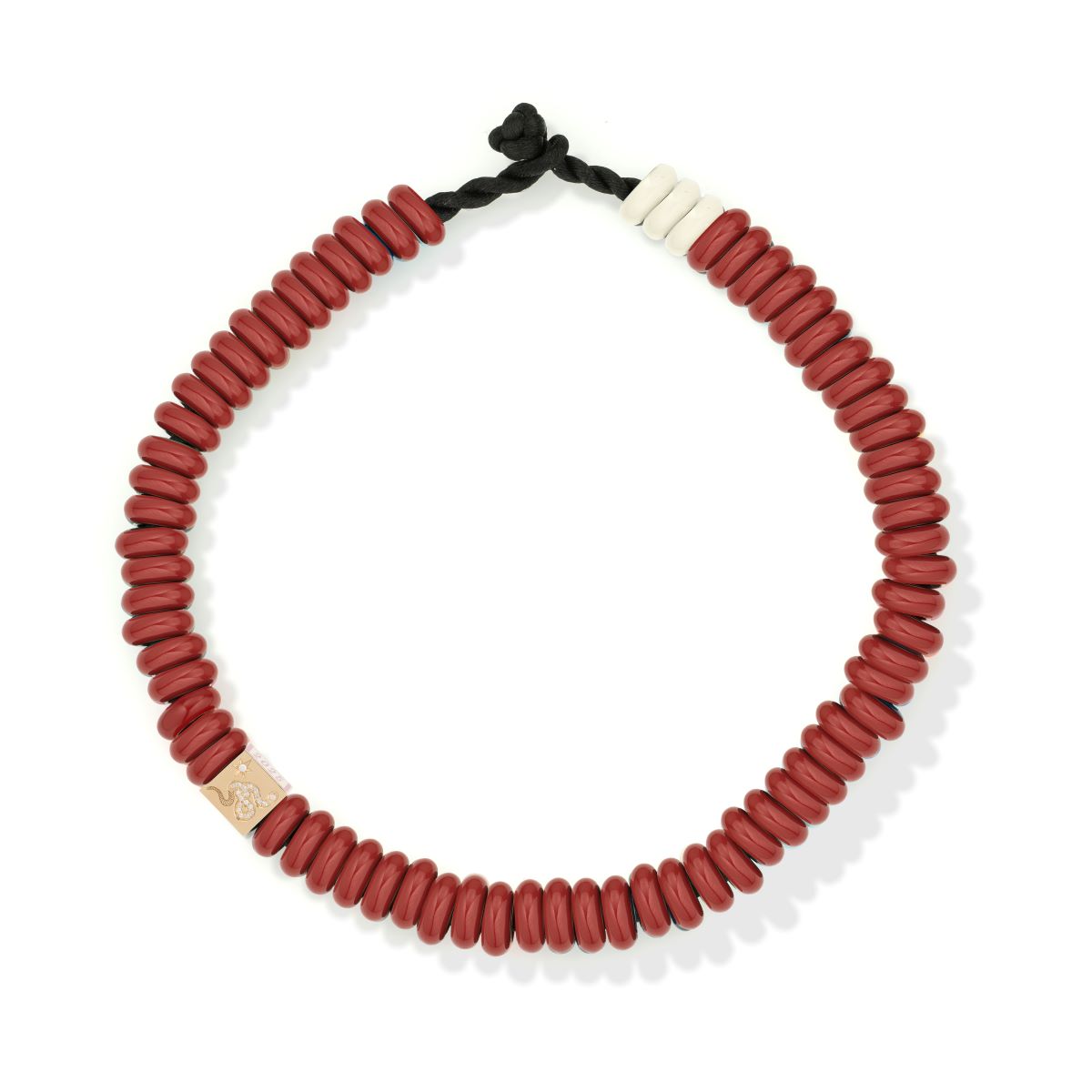 Big Bead Year of the Snake Necklace