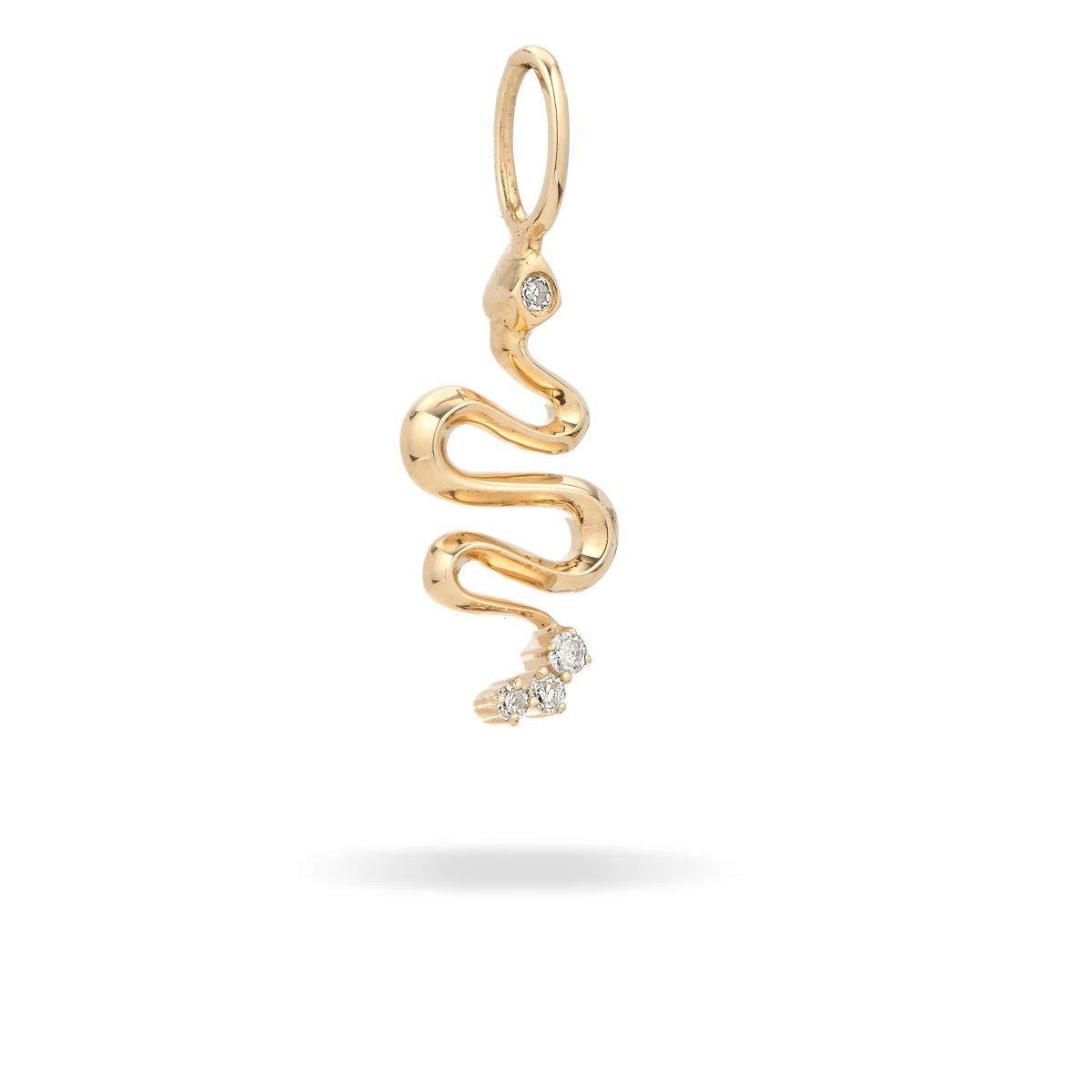 Year of the Snake Diamond Mini Bead Charm