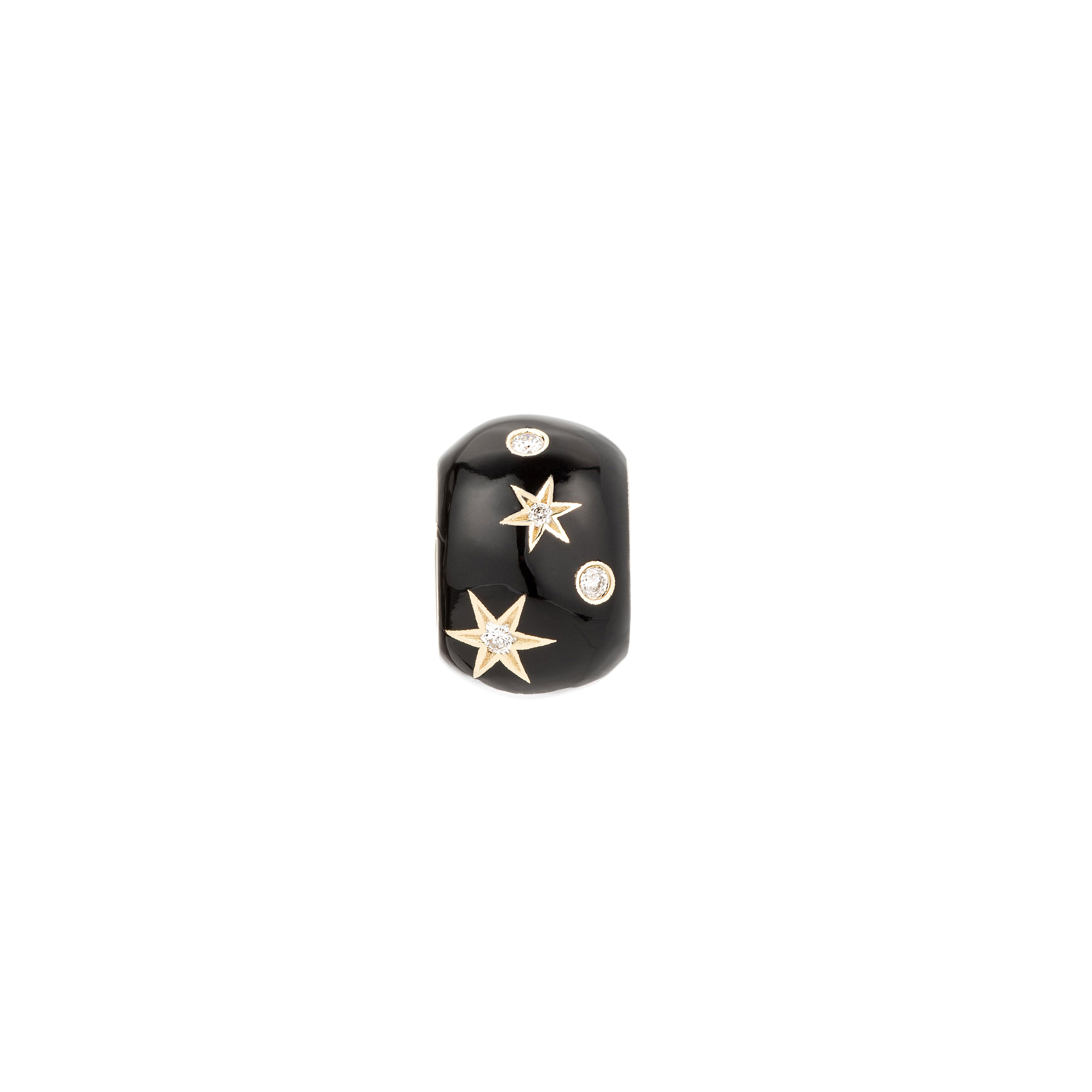 Zodiac Ceramic + Diamond Aries Big Bead