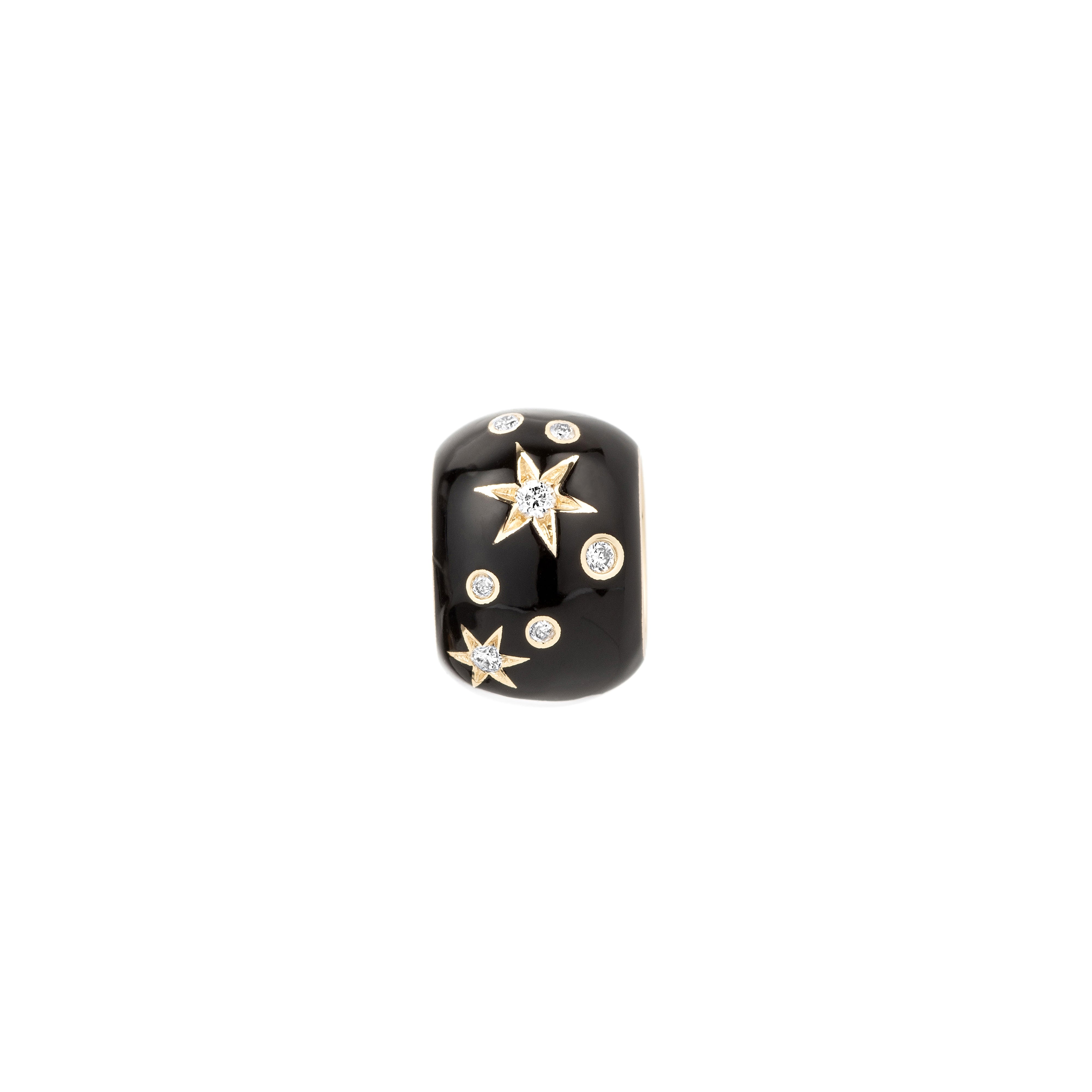 Zodiac Ceramic + Diamond Taurus Big Bead