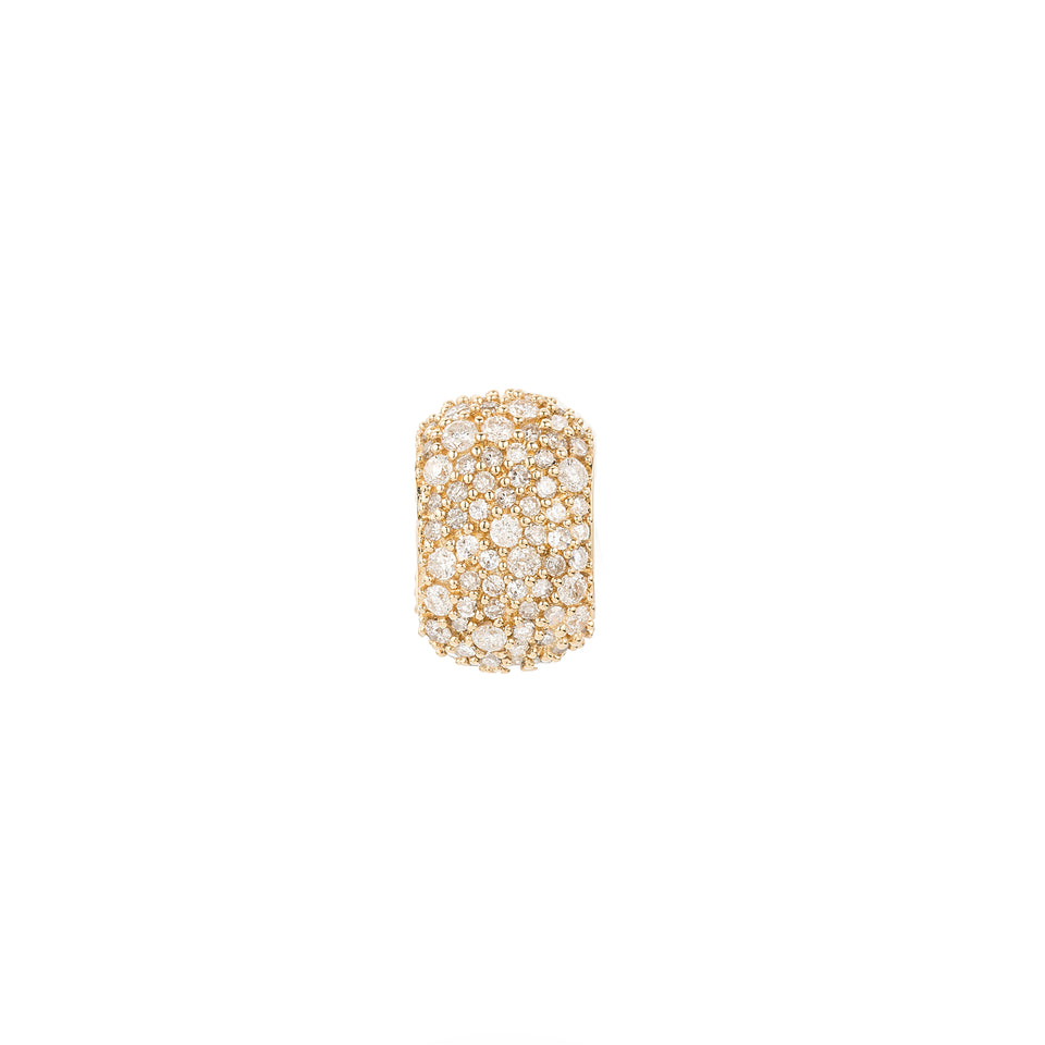 Wide Pavé Big Bead