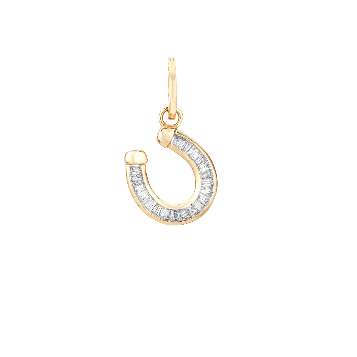 Baguette Horseshoe Hinged Charm main image 0