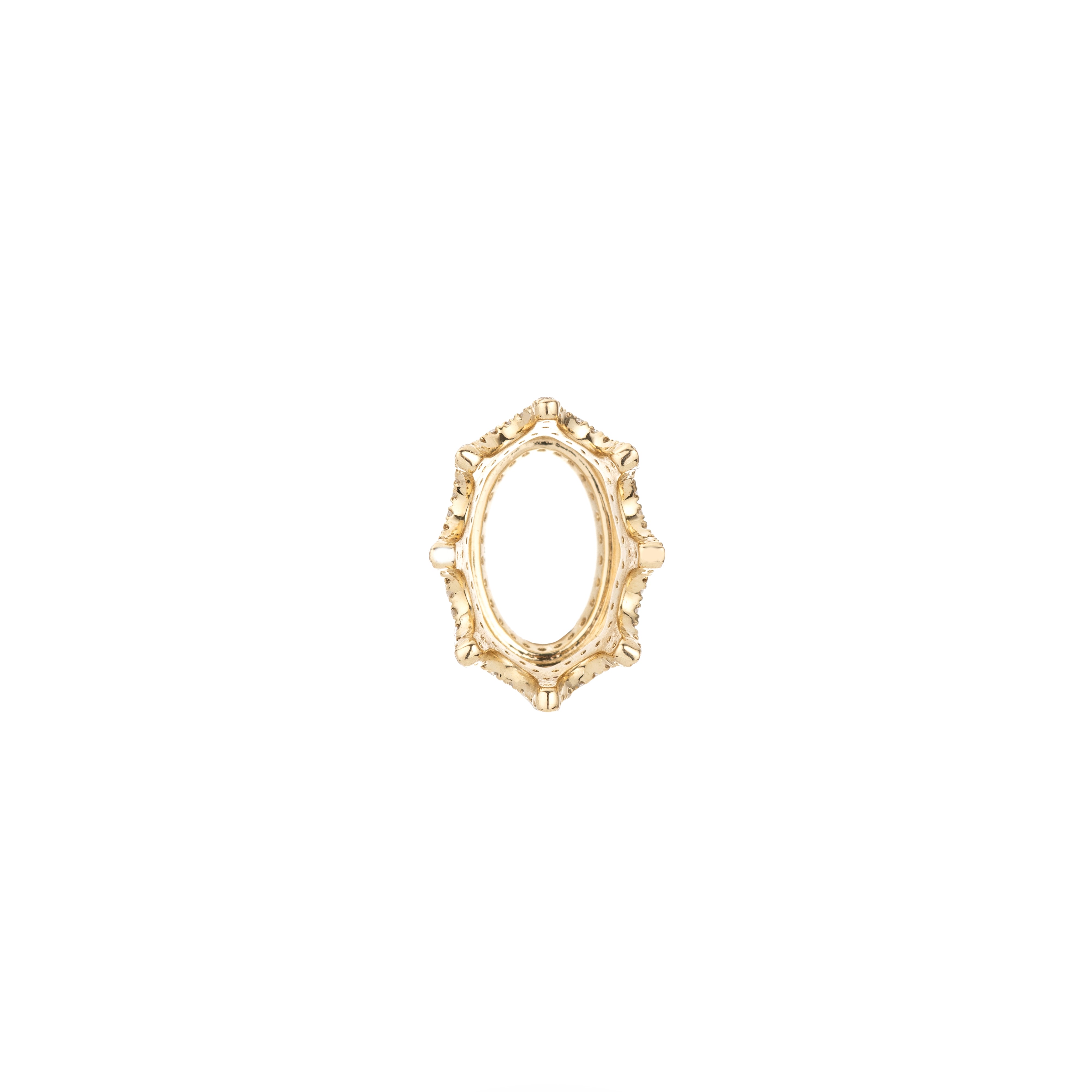 Pavé Crown Big Bead
