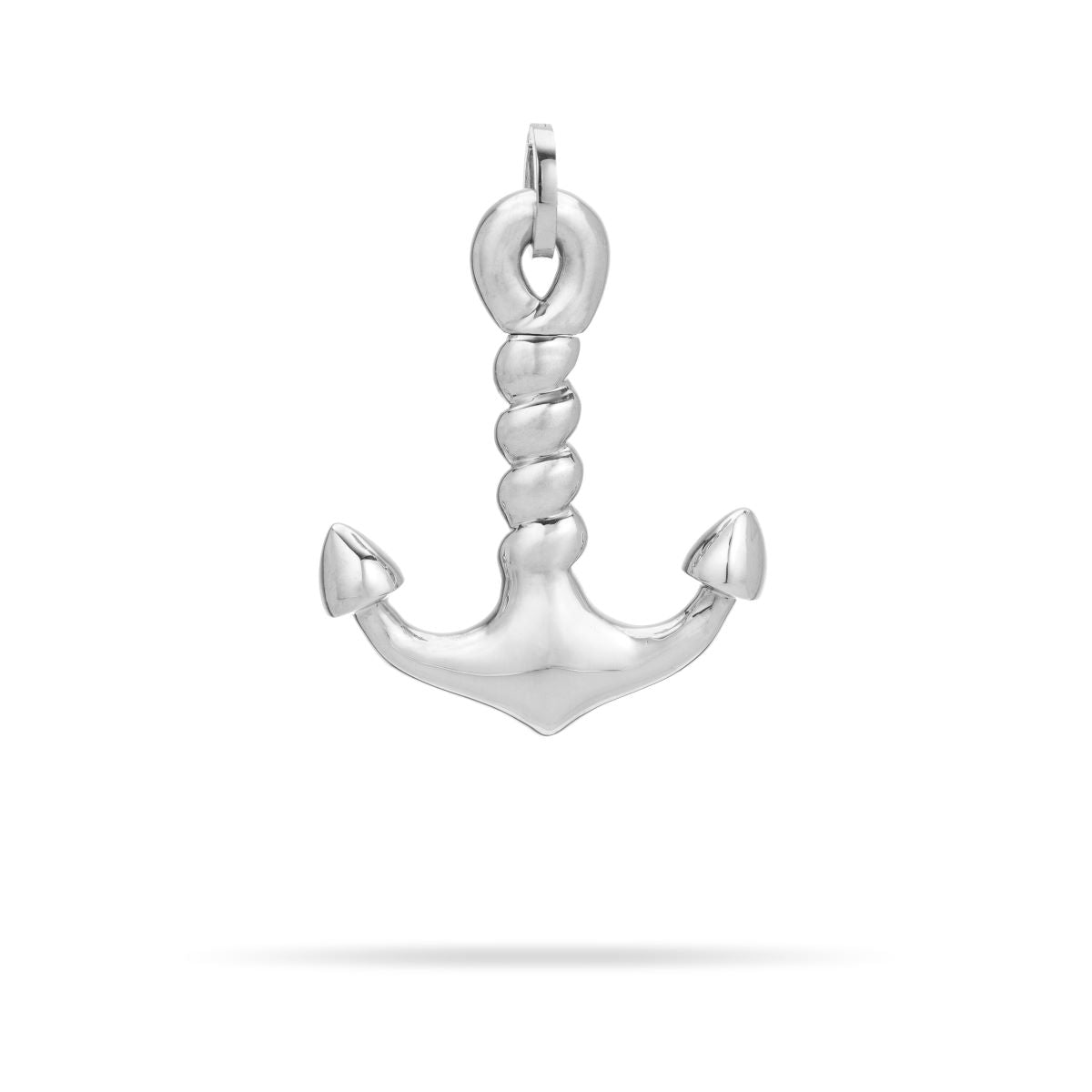 Anchor Hinged Charm in Sterling Silver