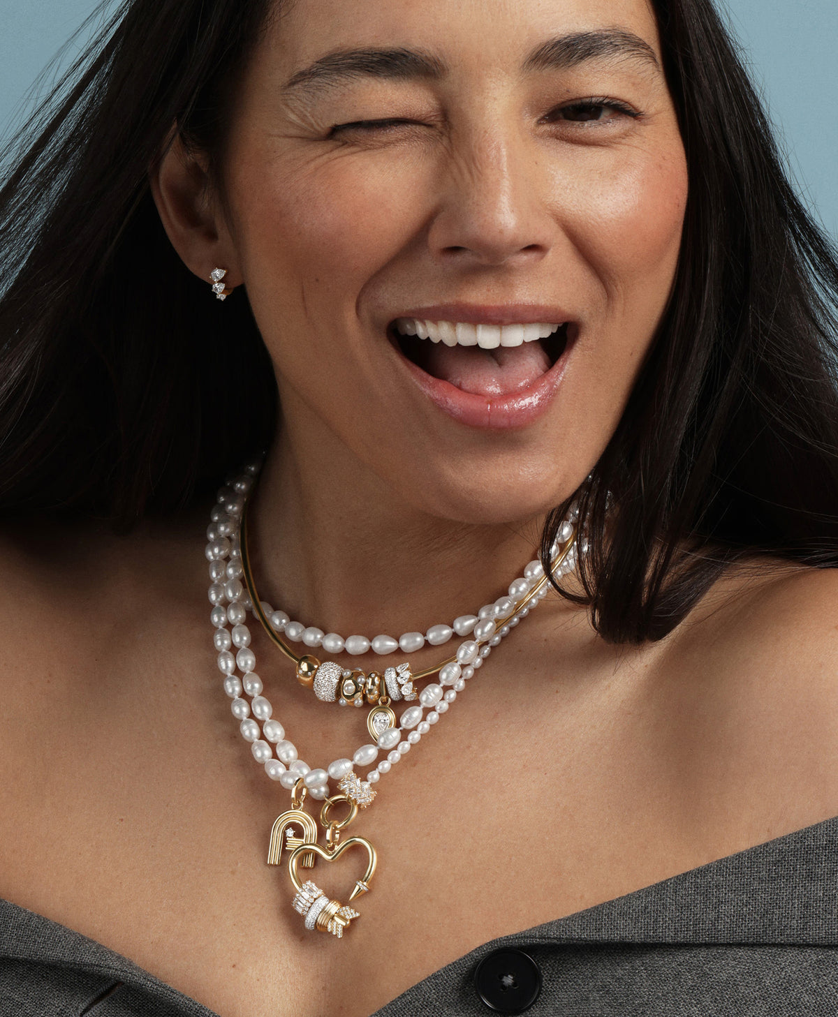 Chunky Seed Pearl Necklace