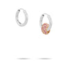Pavé Big Bead Hoops