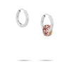 Pavé Big Bead Hoops