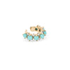 Turquoise + Diamond Ear Cuff