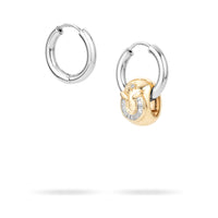 Horseshoe Big Bead Hoops