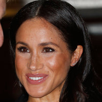 Meghan Markle in Adina Reyter large pave curve wing earrings