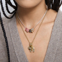 Zodiac Ceramic + Diamond Scorpio Big Bead