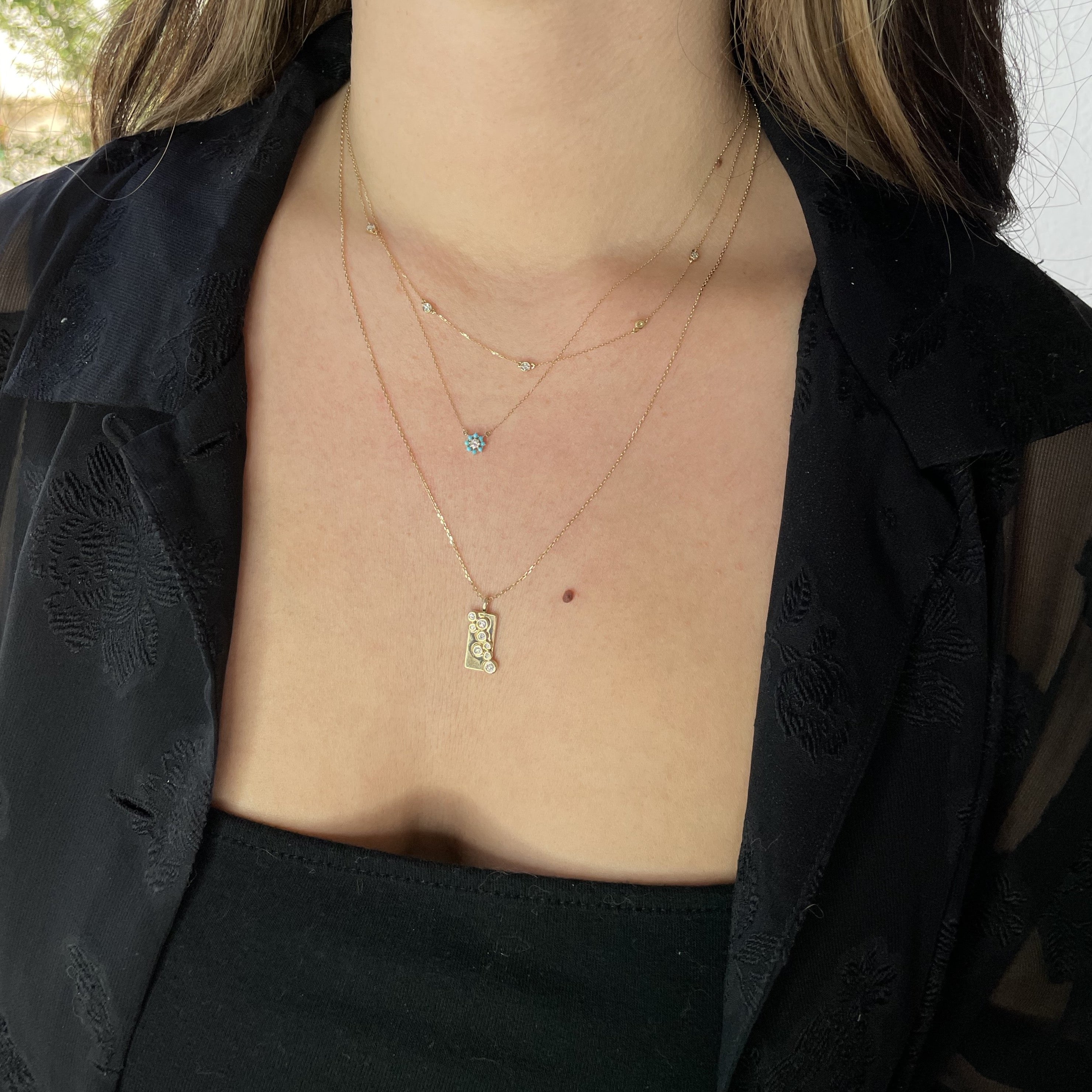 Adina Reyter Women's Tiny Pavé Heart Arrow Necklace – saintbernard.com