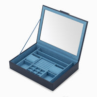 Large Blue Jewelry Box