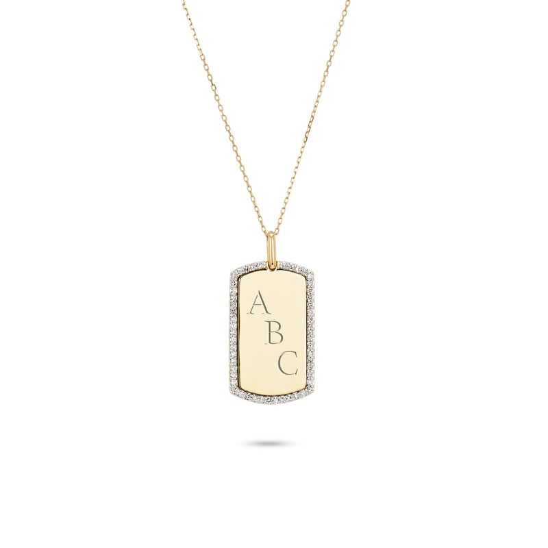 Chunky Seed Pearl Initial Necklace - Adina Reyter