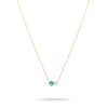 Emerald + Diamond 2 Amigos Necklace