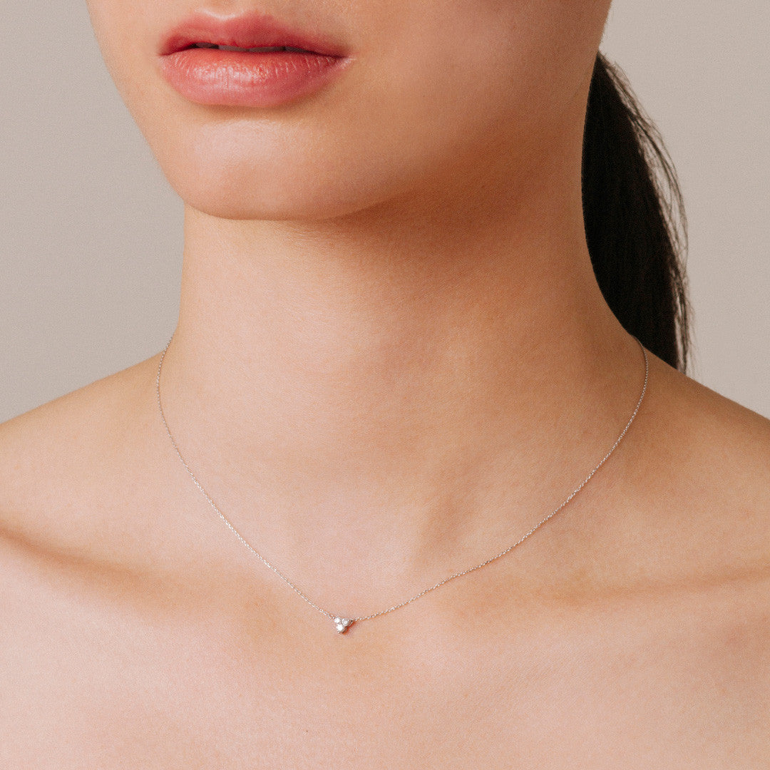 Diamond Cluster Necklace