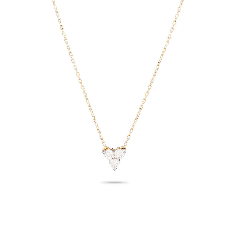 Diamond Cluster Necklace