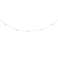 5 Cluster Chain Necklace
