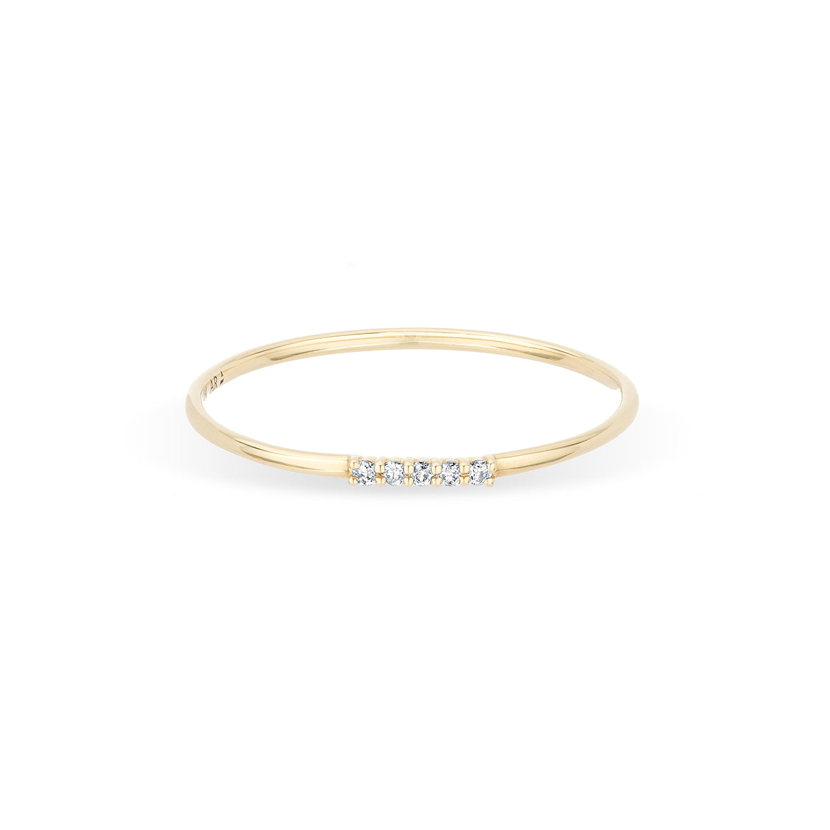 Diamond Dash Stacking Ring