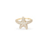 Pavé Starfish Ring