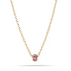 Wide Ruby + Diamond Pavé Big Bead