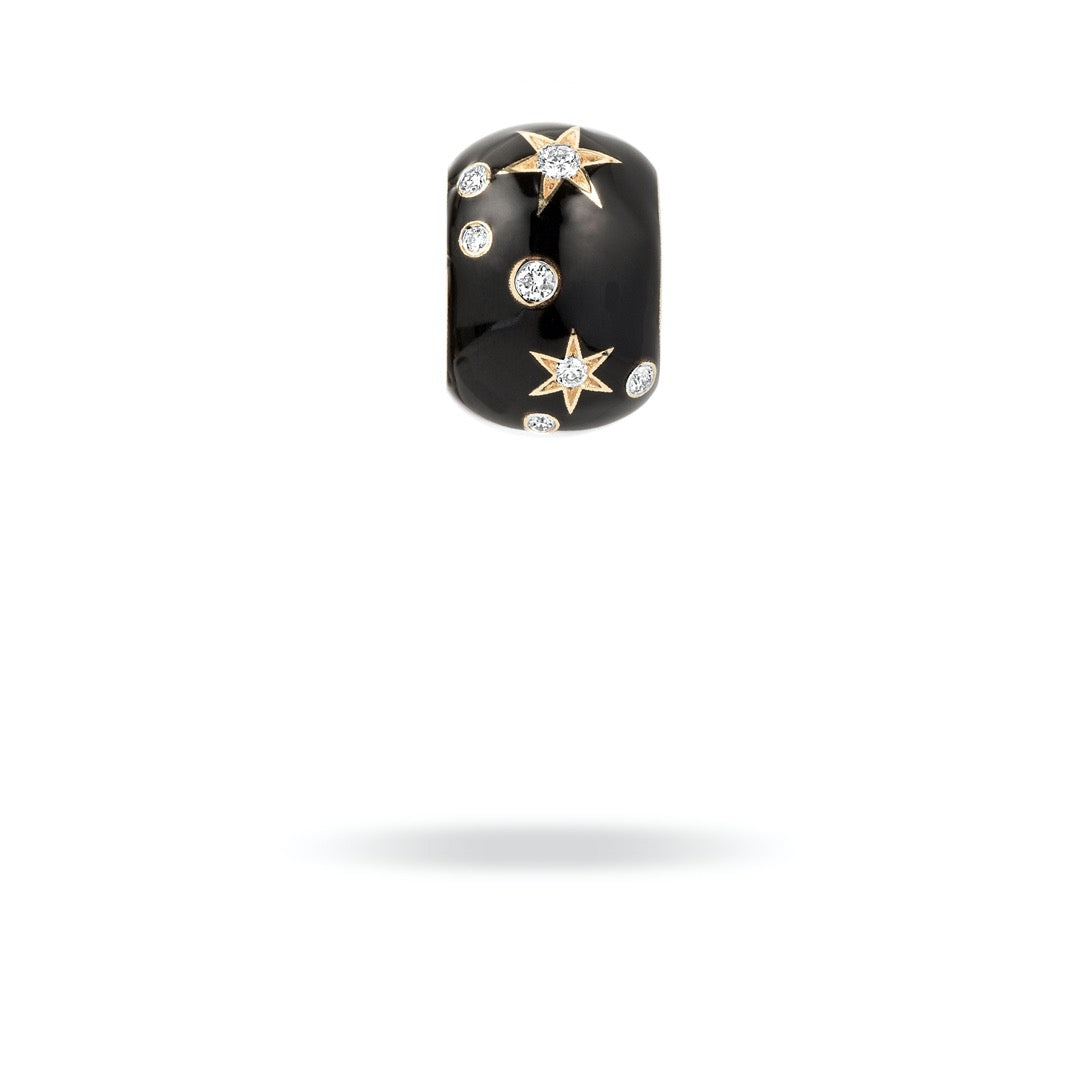 Zodiac Ceramic + Diamond Scorpio Big Bead